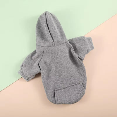 Autumn Winer Dog Clothes Soft Puppy Dog Hoodies Cute Pocket Pet Clothes for Small Dogs Pets Clothing