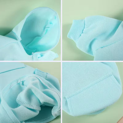 Autumn Winer Dog Clothes Soft Puppy Dog Hoodies Cute Pocket Pet Clothes for Small Dogs Pets Clothing
